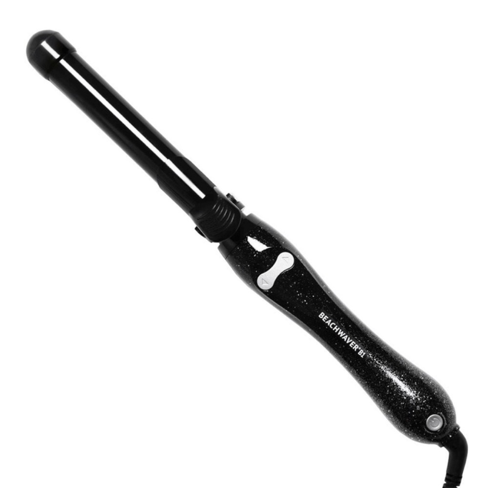 Black Sparkly Beachwaver B1
